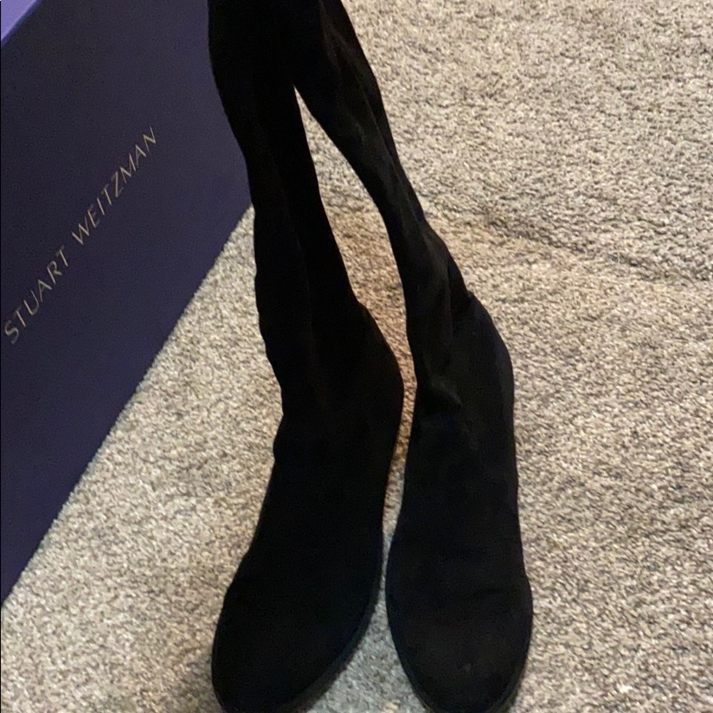Stuart weitzman lowland suede boots - Picture 2 of 3